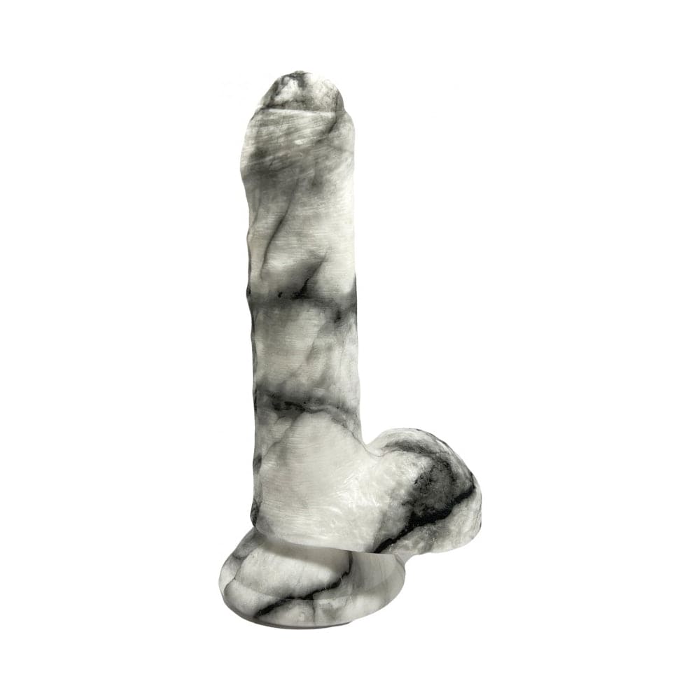 Pegasus 6&quot; Marble Effect Silicone Dildo - Rolik®