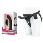 Pegasus 6’’ G/P Spot Remote Controlled Peg + Harness Set - Black - Dildo