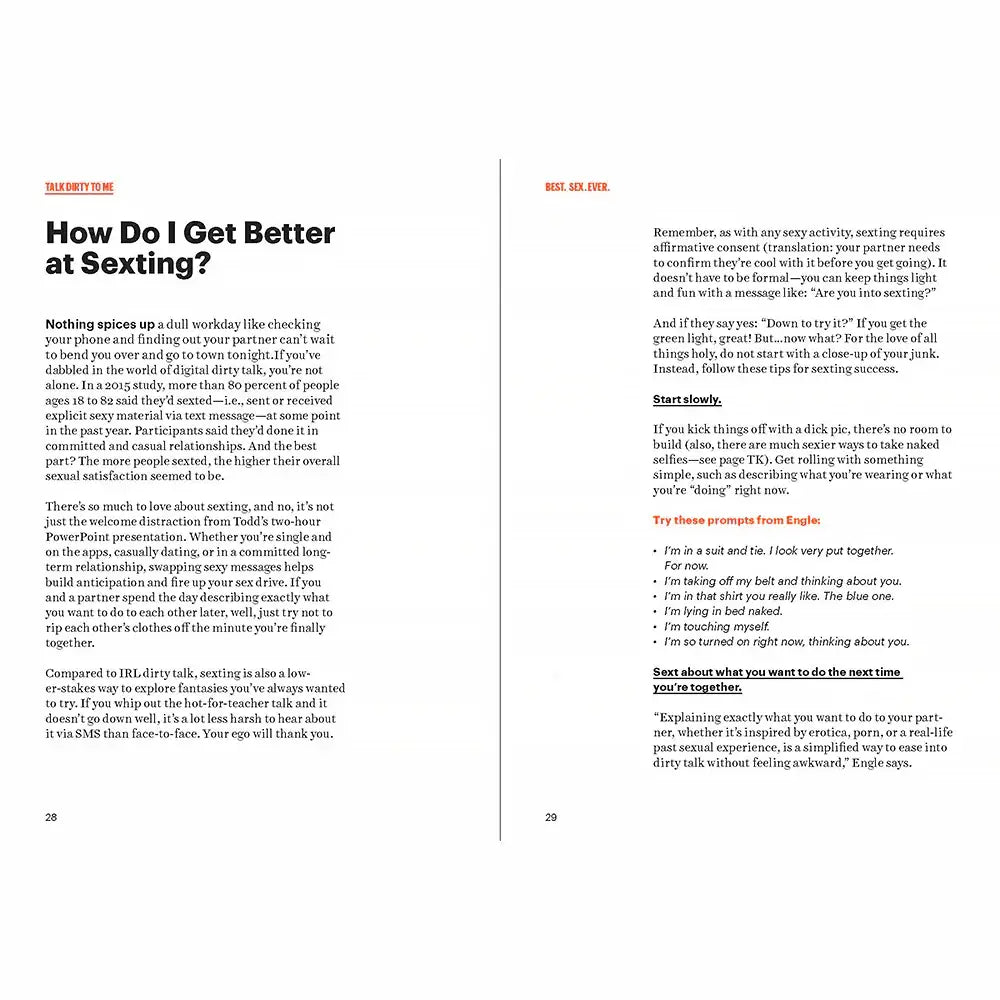 Men’s Health Best. Sex. Ever. - 200 Frank Funny & Friendly Answers About Getting It On - Books