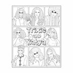 The Official Trixie and Katya Coloring Book - Rolik®