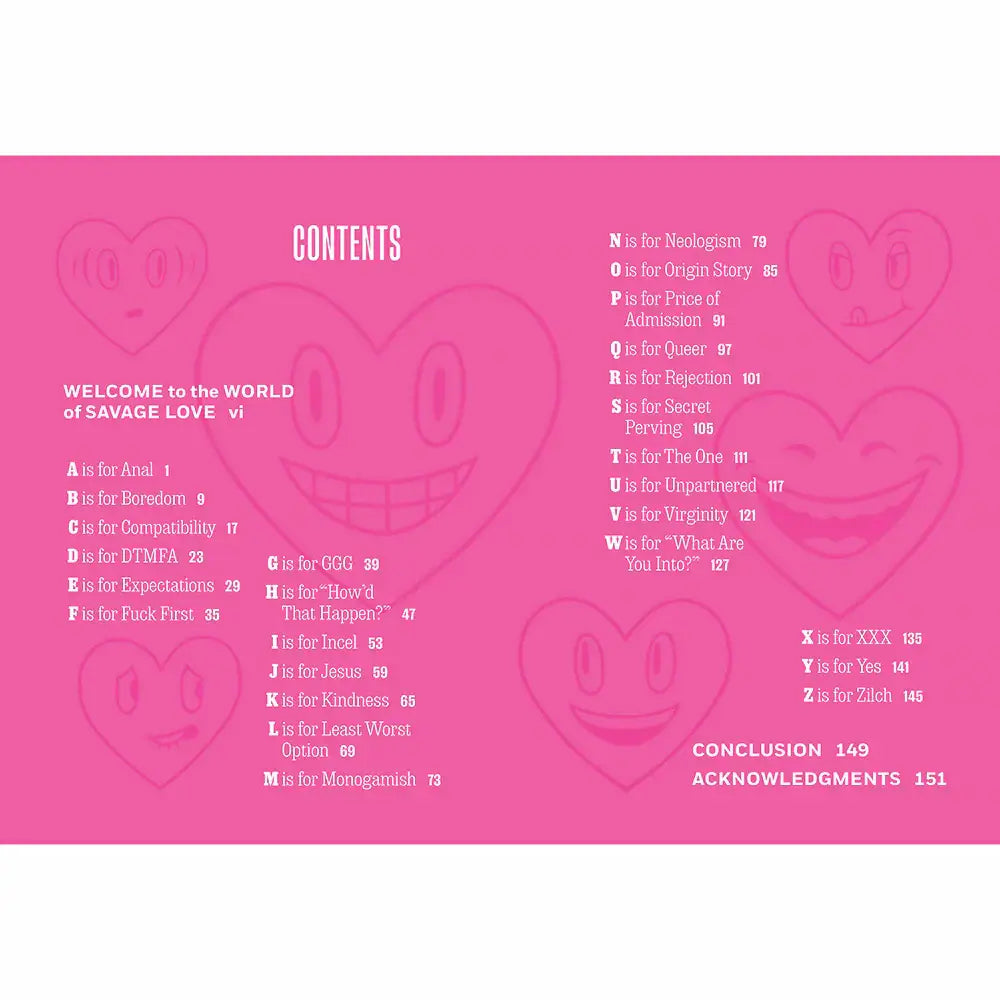 SSavage Love from A to Z: Advice on Sex and Relationships Dating Mating Exes Extras - Books