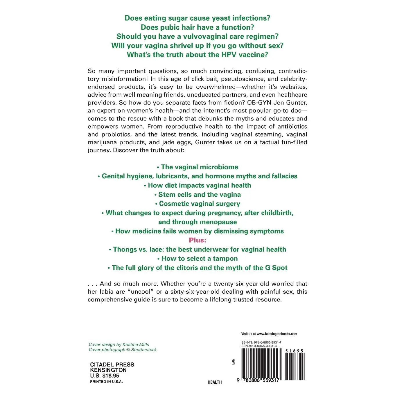 The Vagina Bible - Books