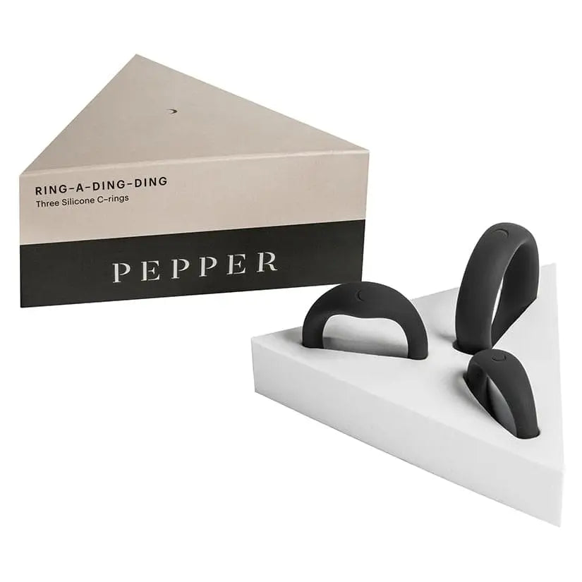 Pepper Ring - A - Ding - Ding Silicone C - Ring Set of 3 - Rolik®