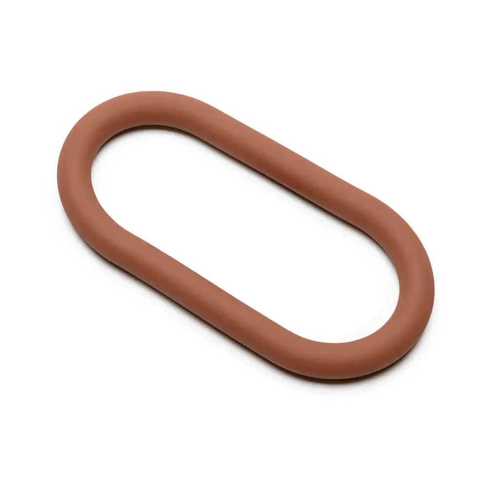 Perfect Fit Brand 9’’ Silicone Hefty Wrap Ring - Multi-Use C-Ring & Ball Stretcher Cocoa