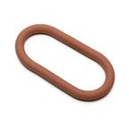 Perfect Fit Brand 9’’ Silicone Hefty Wrap Ring - Multi-Use C-Ring & Ball Stretcher Cocoa