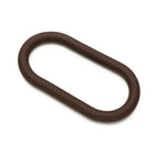 Perfect Fit Brand 9’’ Silicone Hefty Wrap Ring - Multi-Use C-Ring & Ball Stretcher Brown