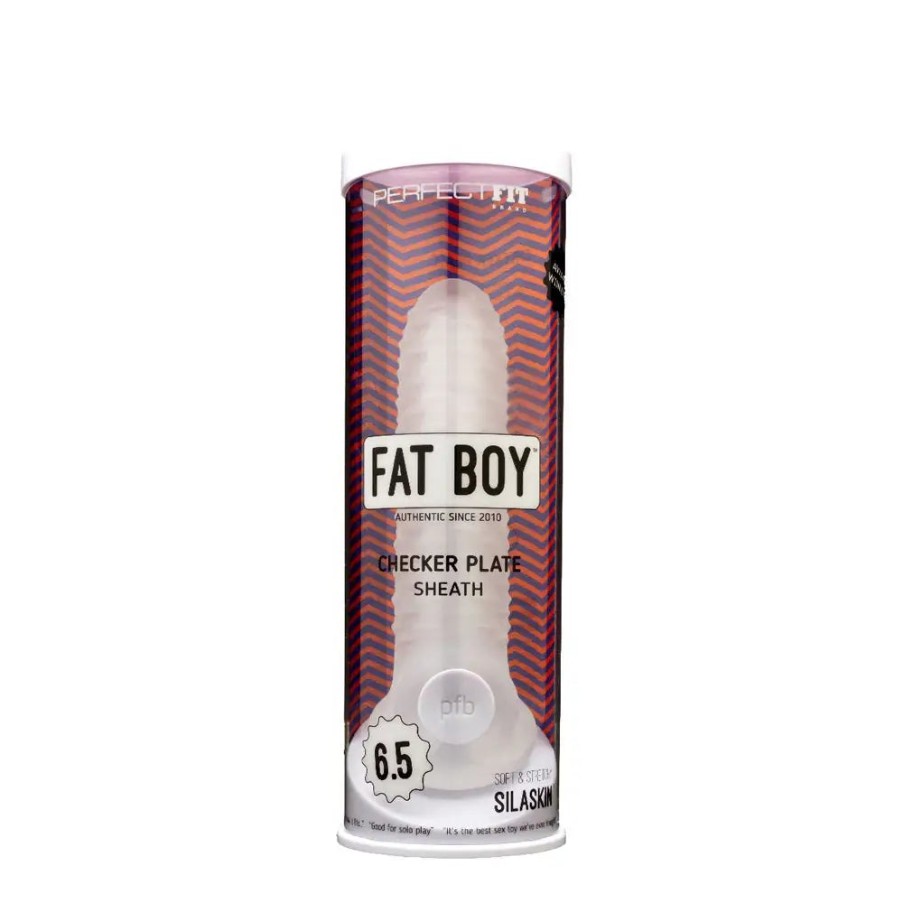 Perfect Fit Brand Fat Boy™ Checker Plate Sheath - 6.5’’