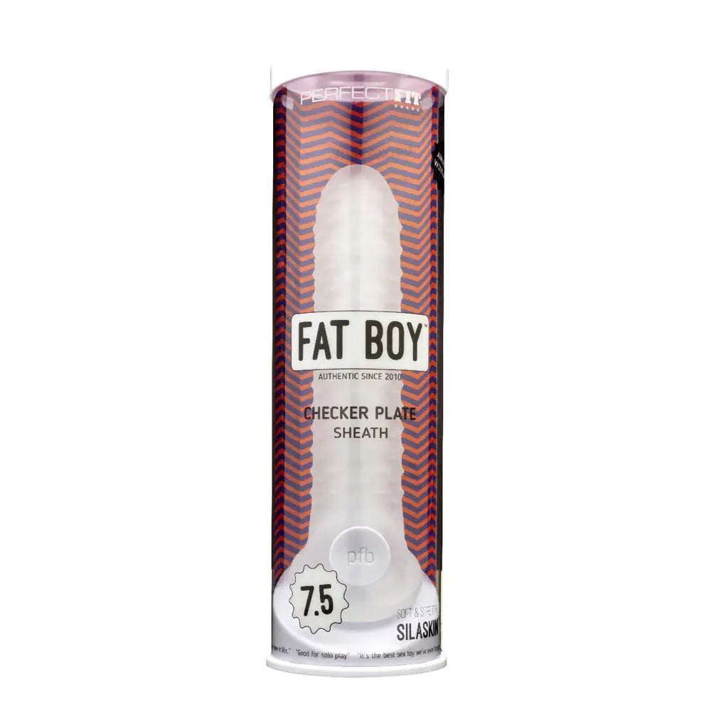 Perfect Fit Brand Fat Boy™ Checker Plate Sheath - 7.5’’