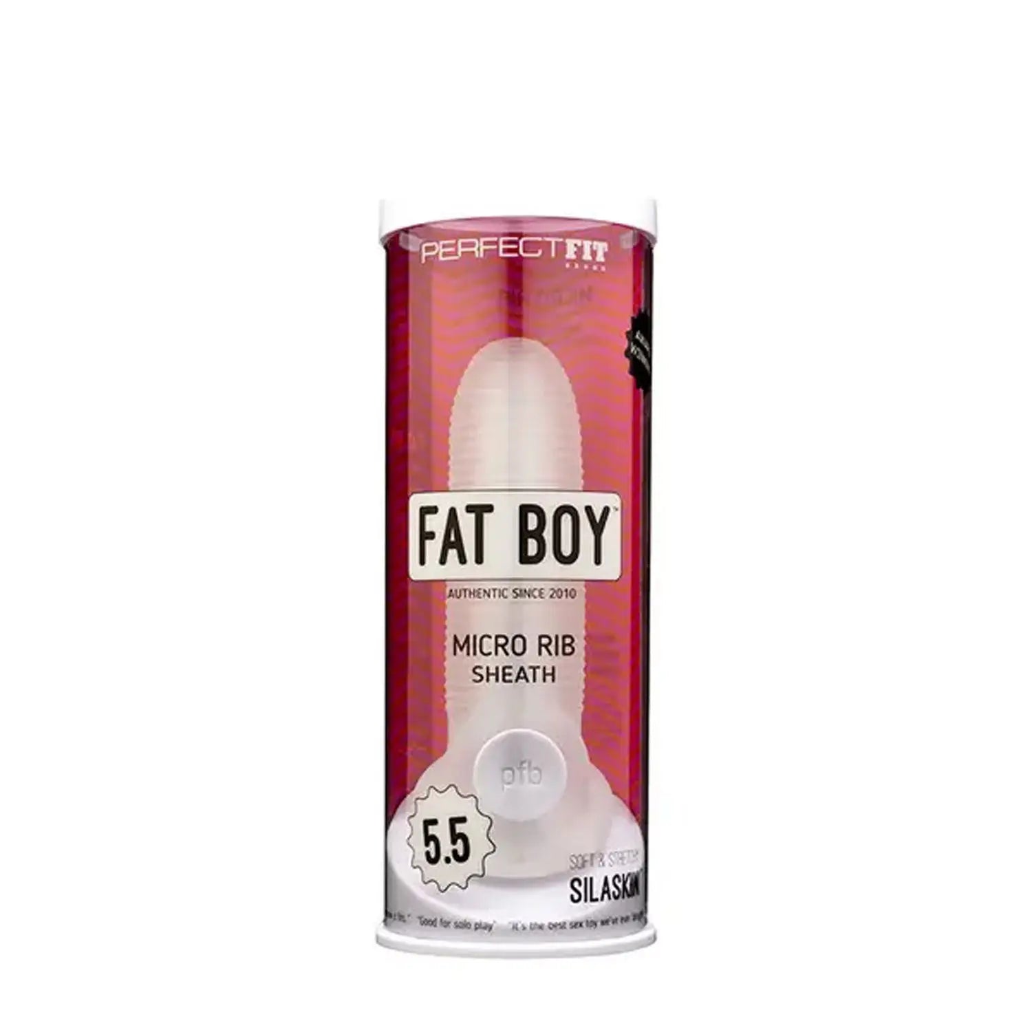 Perfect Fit Brand Fat Boy™ Micro Ribbed Sheath - 5.5’’