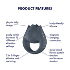 Perfect Pair 2 Hybrid Finger Vibrator & C-Ring