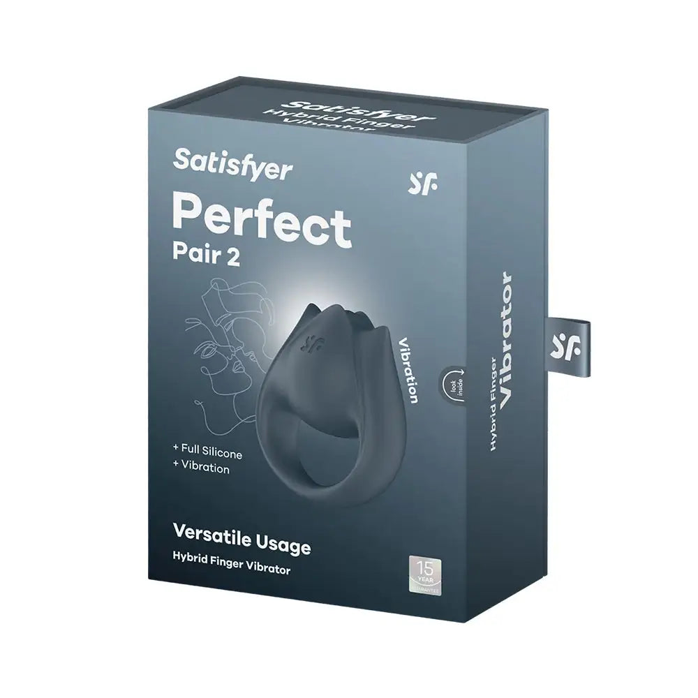 Perfect Pair 2 Hybrid Finger Vibrator & C-Ring