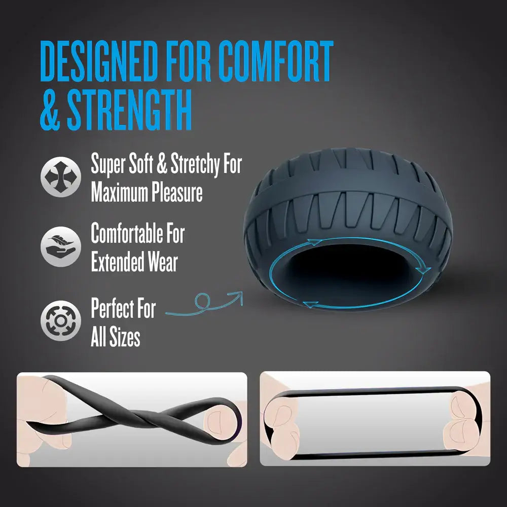 Black Performance Plus Traction C-Ring