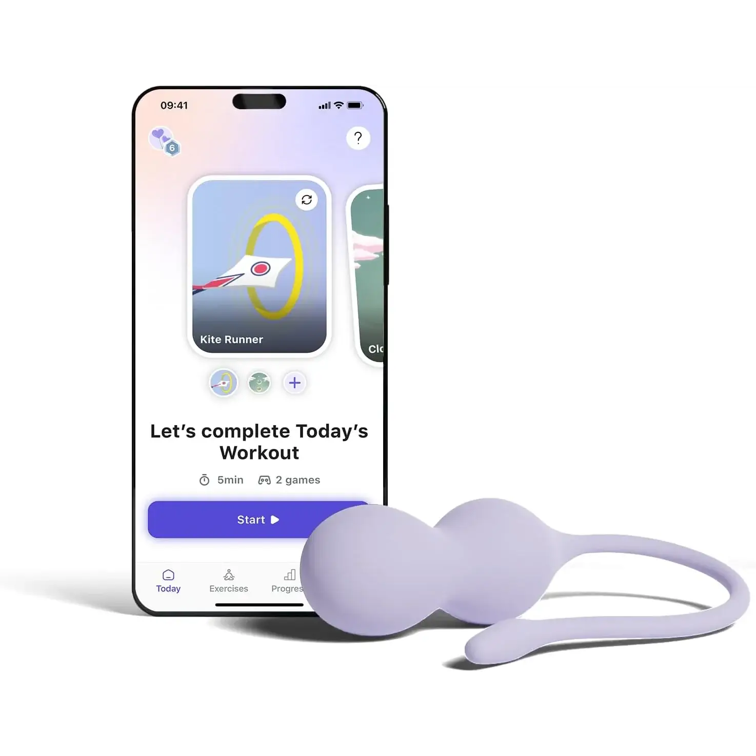 Perifit Care + Advanced App-Enabled Kegel Exerciser - Lavender - Kegels