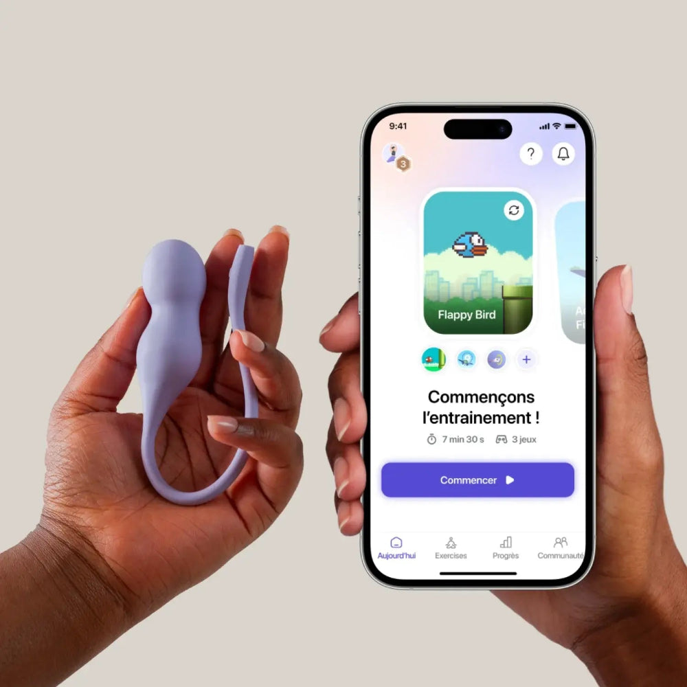 Perifit Care + Advanced App-Enabled Kegel Exerciser - Lavender - Kegels