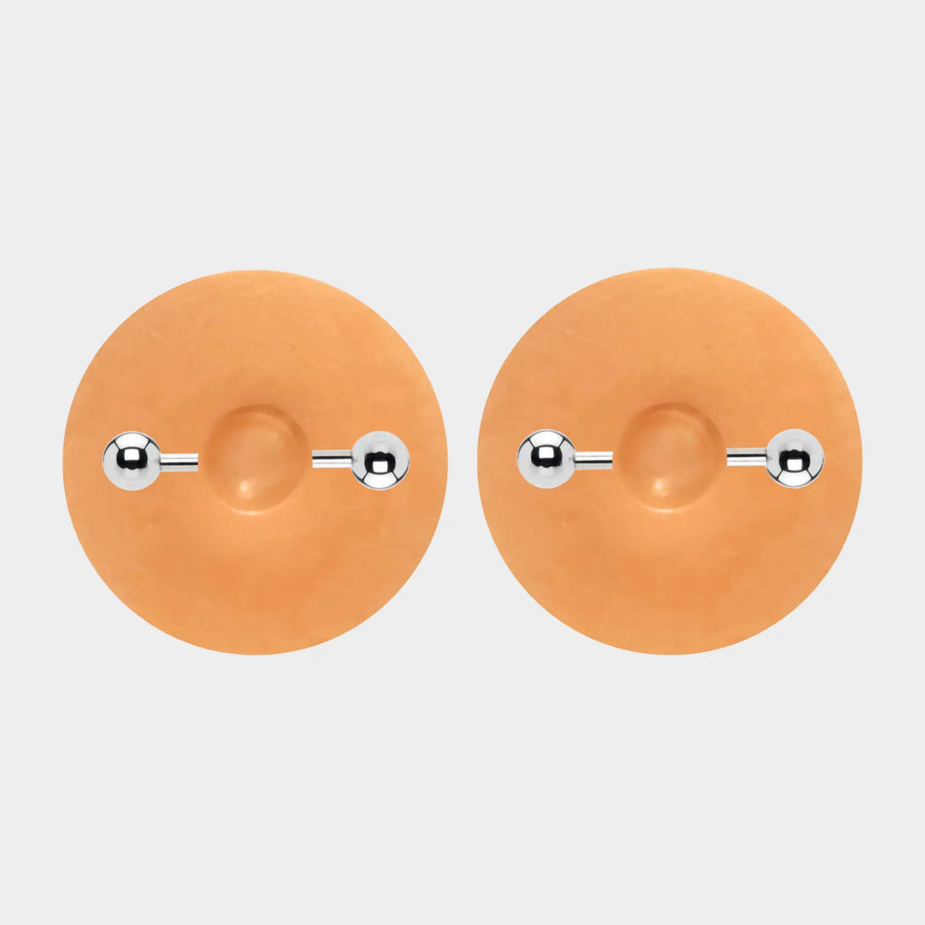 Perkies PIERCED Natural Nips – Realistic Prosthetic Nipples