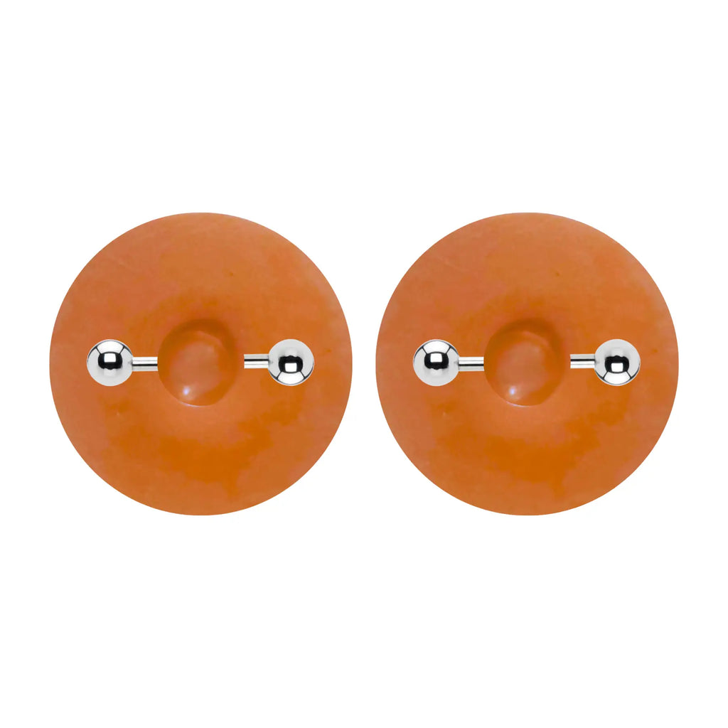 Perkies PIERCED Natural Nips – Realistic Prosthetic Nipples Medium Nude / 1.5’’ Diameter