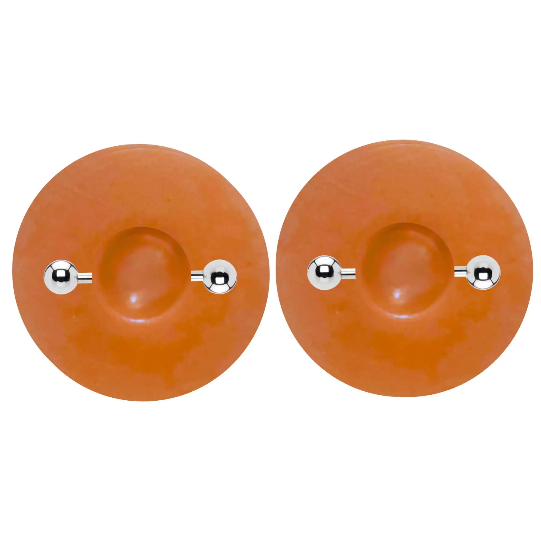 Perkies PIERCED Natural Nips – Realistic Prosthetic Nipples Medium Nude / 2’’ Diameter EXTRA perky