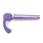 Petite Wand Vibrator Curve Weighted Attachment - Purple