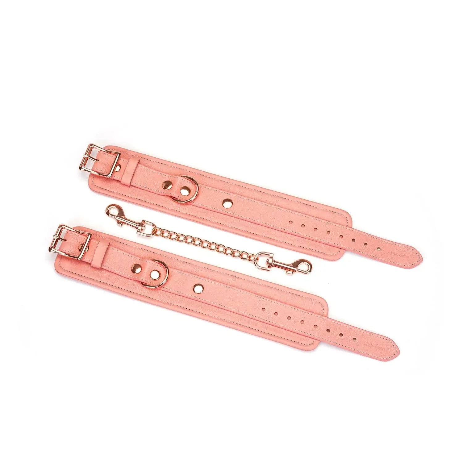 Pink Dream Collection Leather Ankle Cuffs - Restraints