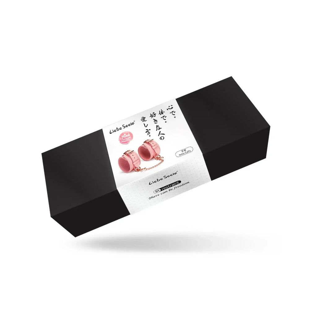 Pink Dream Collection Leather Ankle Cuffs - Restraints