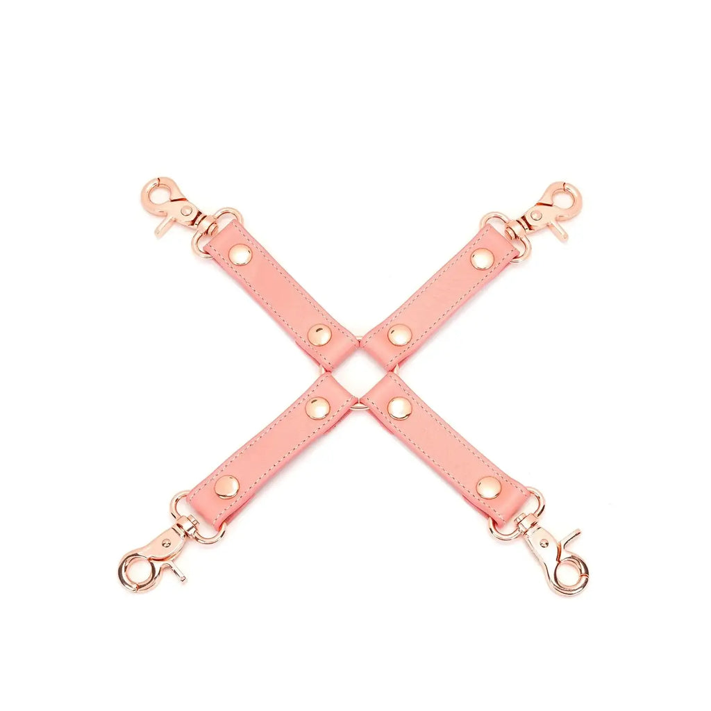 Pink Dream Collection Leather Hogtie - Restraints