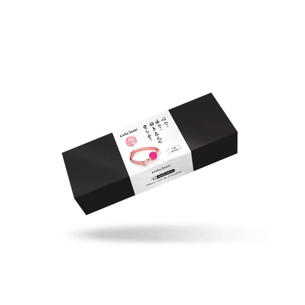 Pink Dream Collection Leather & Silicone Ball Gag - Gags