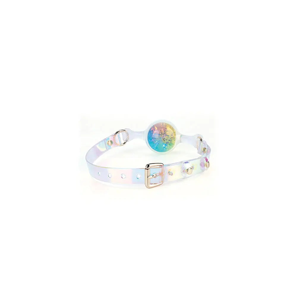 Pink Elephant Luxe Prism Rainbow Ball Gag