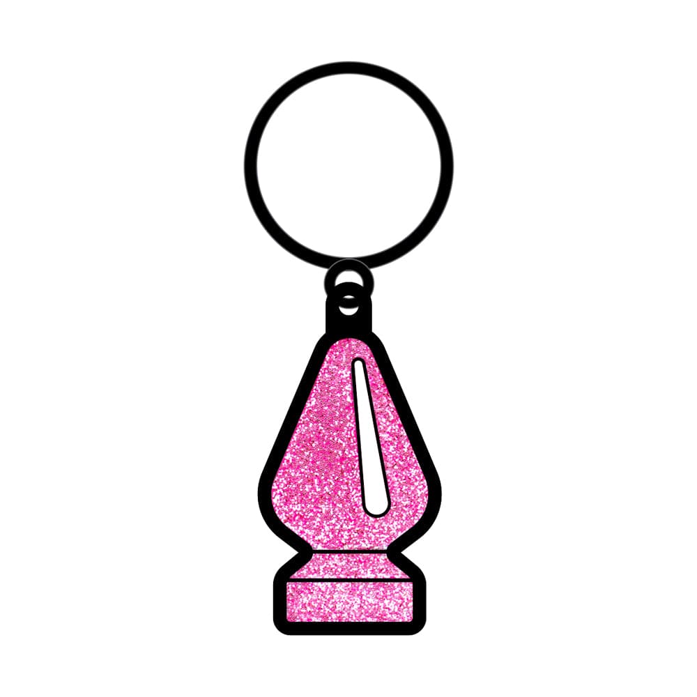 Pink Glitter Butt Plug Keychain - Rolik®