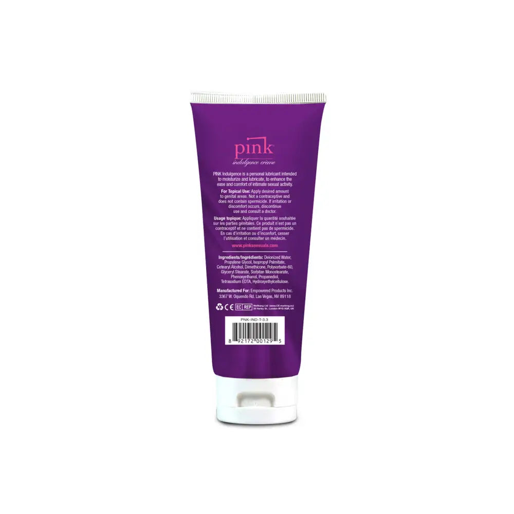 Pink Lubricants® Pink® Indulgence Creme Hybrid Lubricant 3.3. fl. oz.