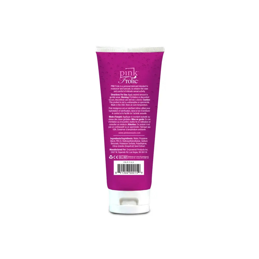 Pink® Frolic Water - Based Gel Lubricant - 3.3 fl. oz.
