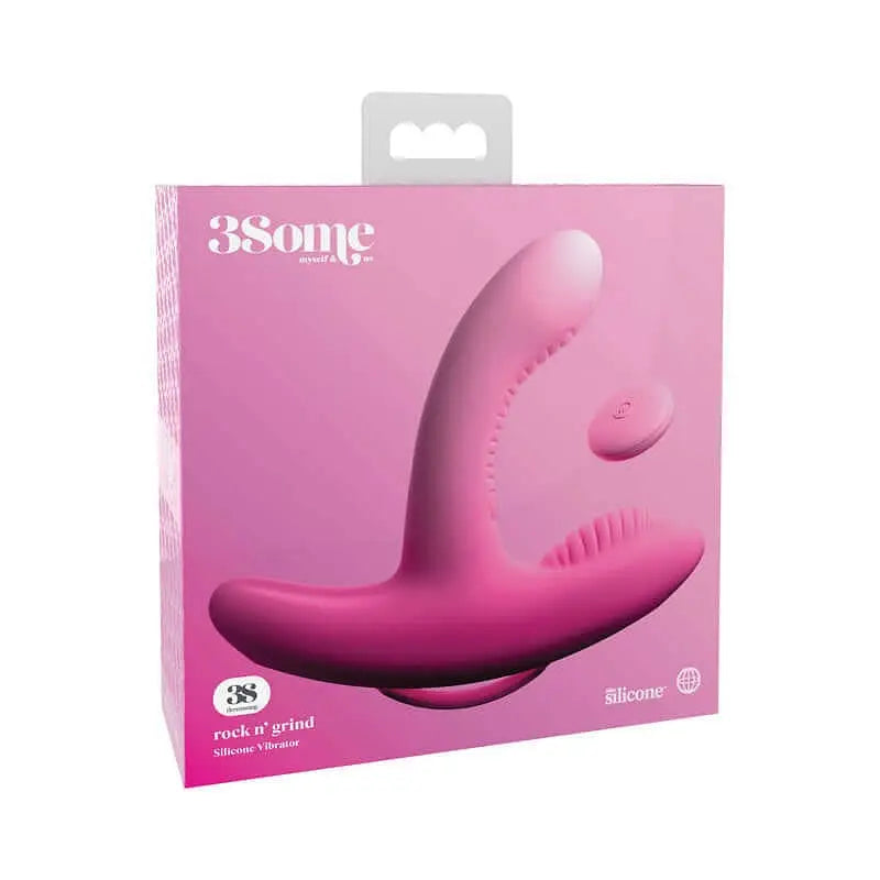 Pipedream® 3Some Rock n' Grind Vibrator - Rolik®