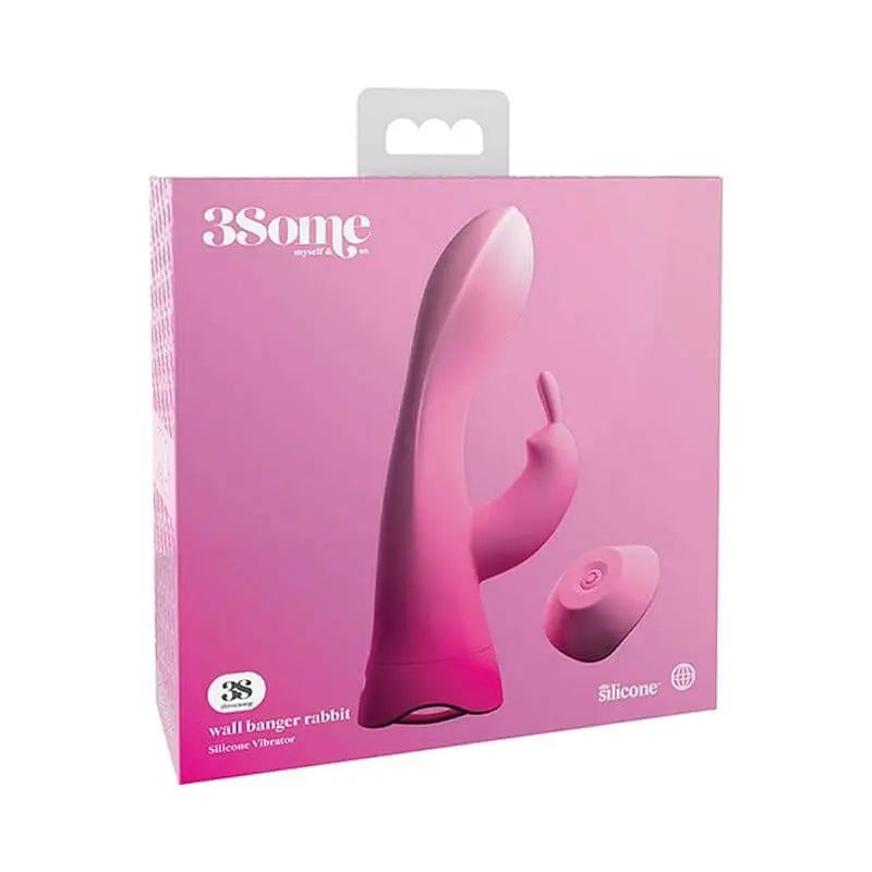 Pipedream® 3Some Wall Banger Rabbit Vibrator - Rolik®