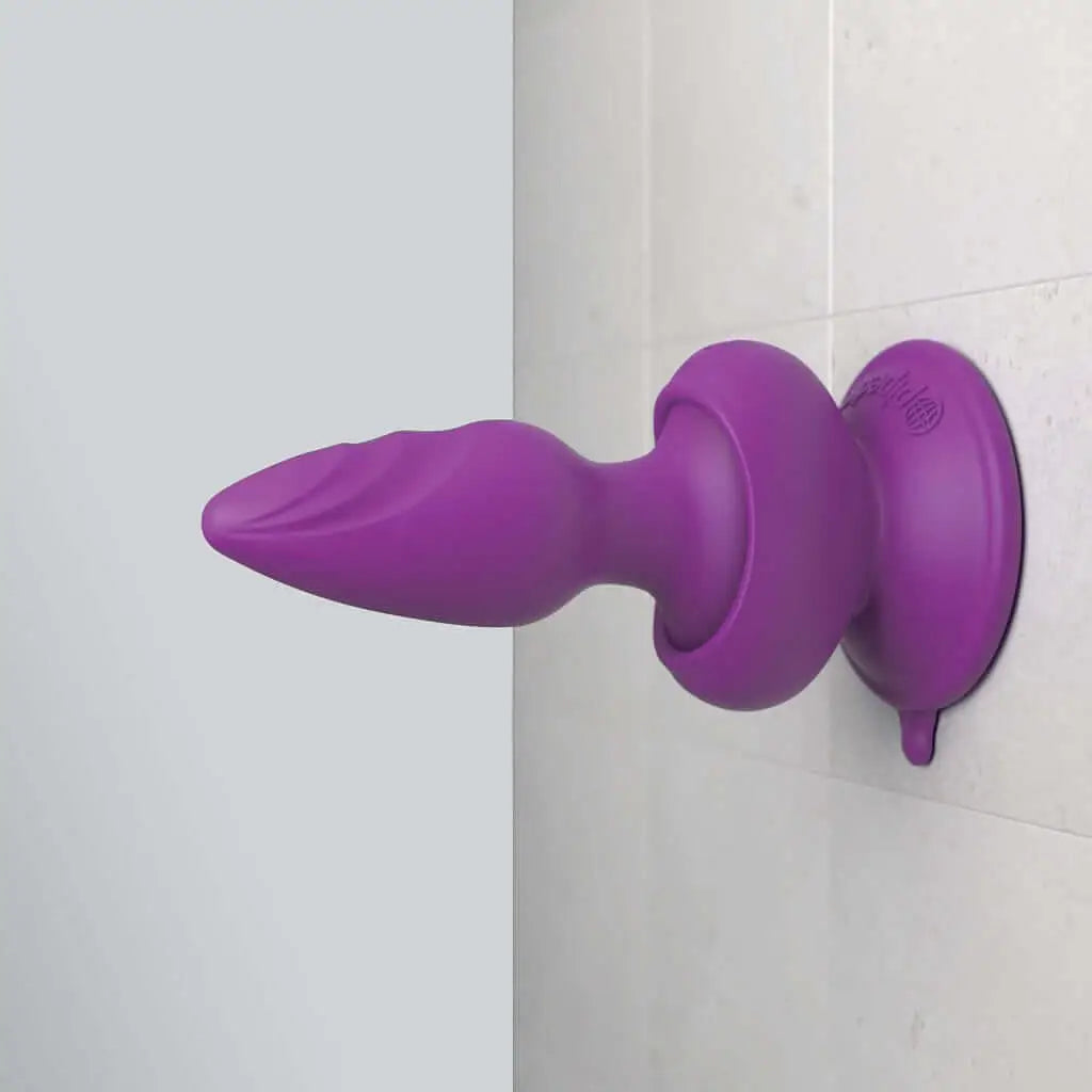 Pipedream® 3Some Wall Banger Rechargeable Butt Plug - Rolik®