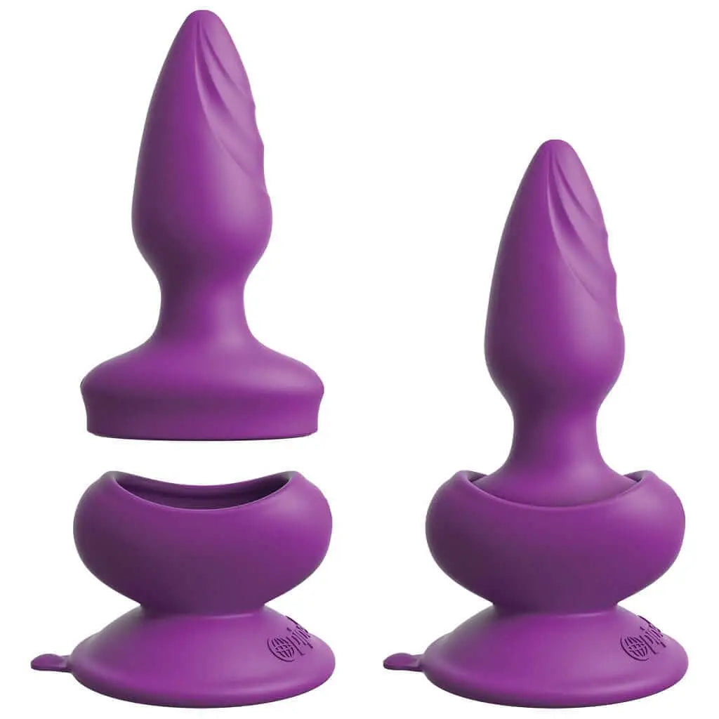 Pipedream® 3Some Wall Banger Rechargeable Butt Plug - Rolik®