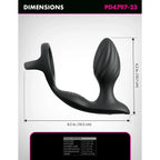 Pipedream® Anal Fantasy Elite Ass-Gasm Gyro-Milk Pro Black