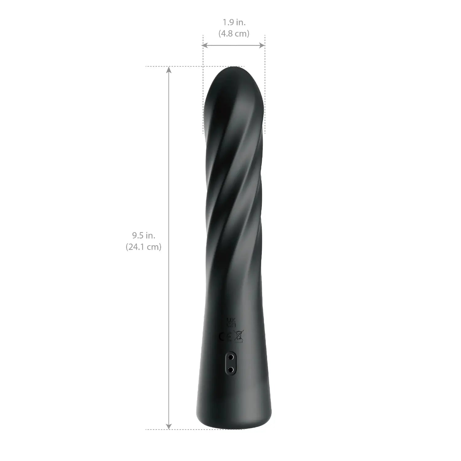Pipedream® Anal Fantasy Elite Twist Ecstasy Thruster | Spiral Rotating Vibrator