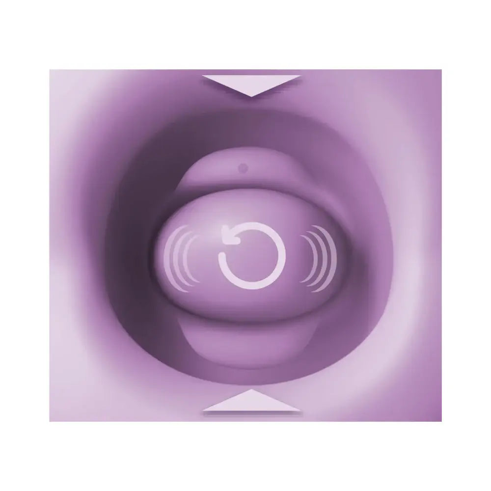 Pipedream® Fantasy for Her Lush Kiss Plush – Licking & Suction Clitoral Vibrator Purple