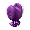 Pipedream® Fantasy For Her Luv Bites Vibrating Nipple Clamp Purple
