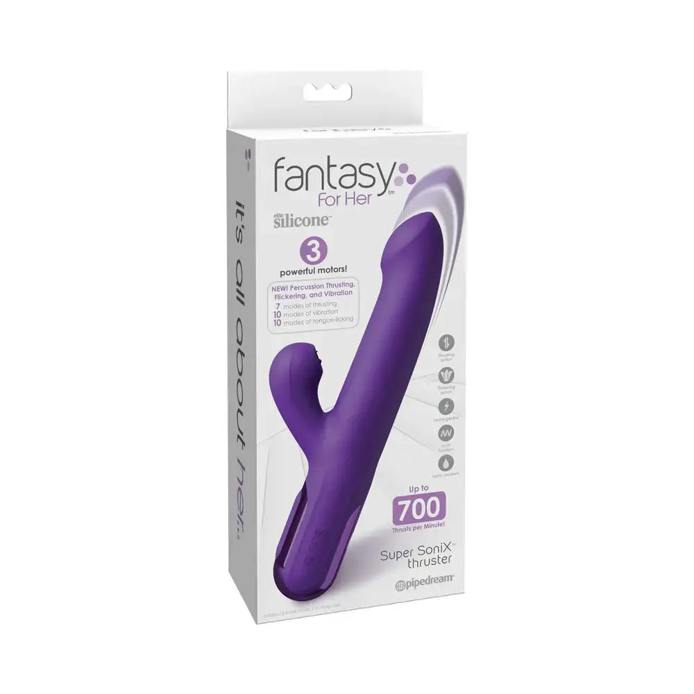 Pipedream® Fantasy For Her™ Super SoniX™ Thruster - Rolik®
