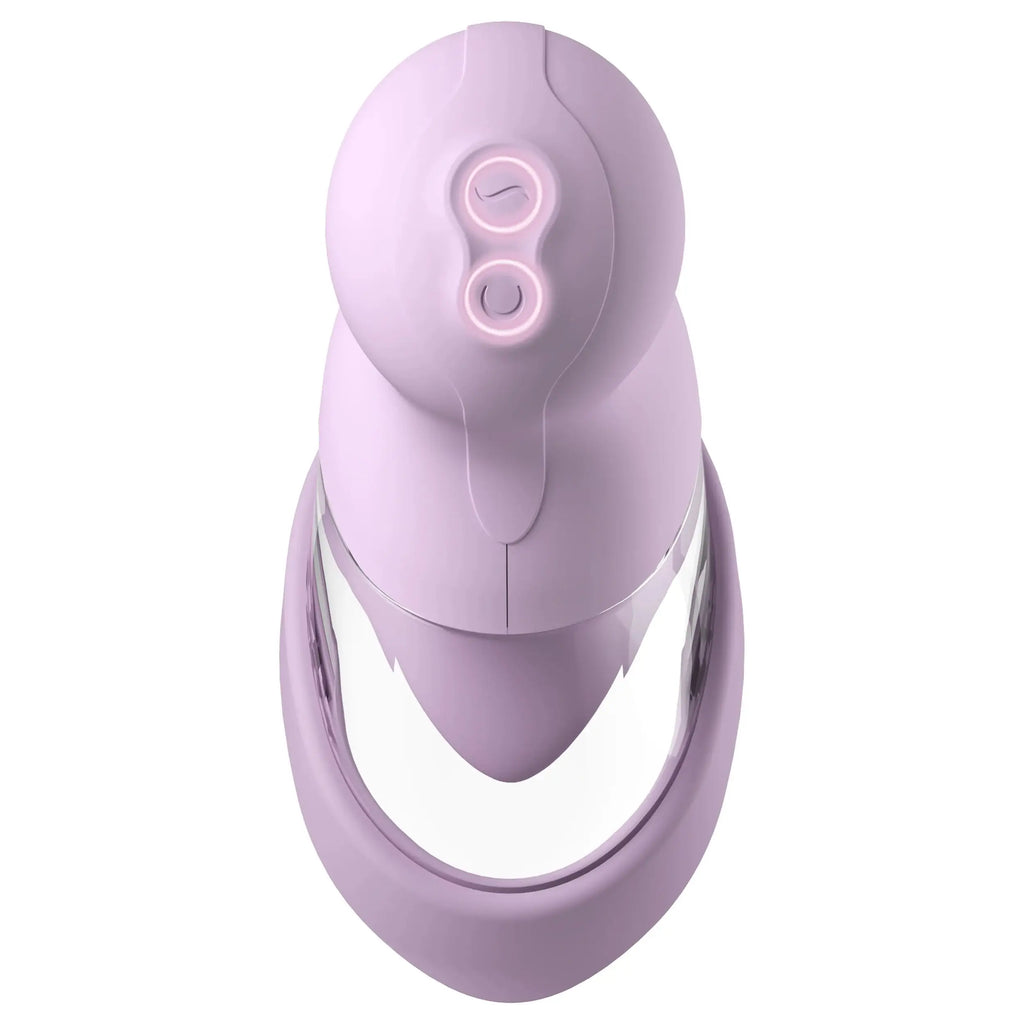 Pipedream® Fantasy For Her Veloura Touch Vibrating Pleasure Pump Lavender