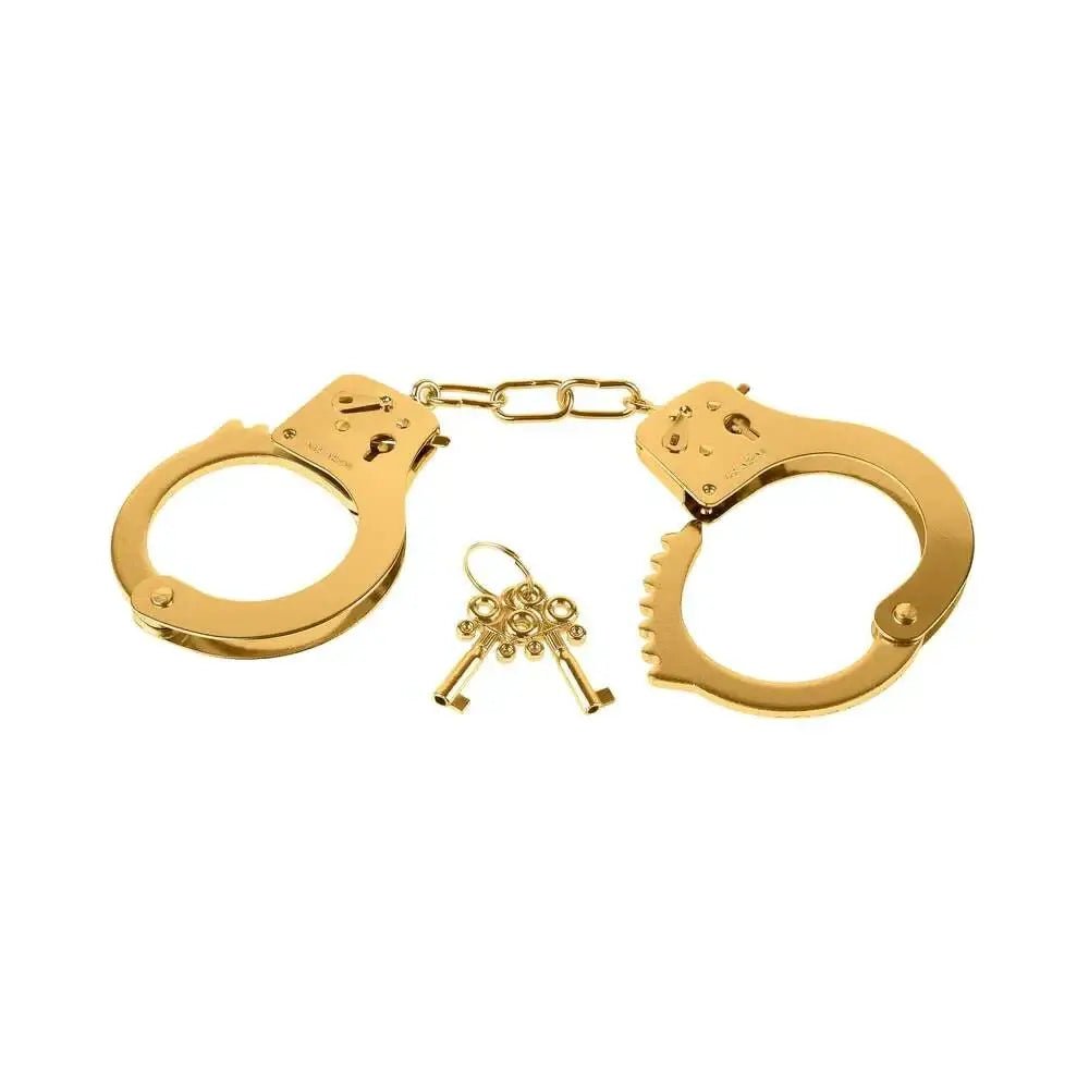 Pipedream® Fetish Fantasy Gold Metal Cuffs - Rolik®