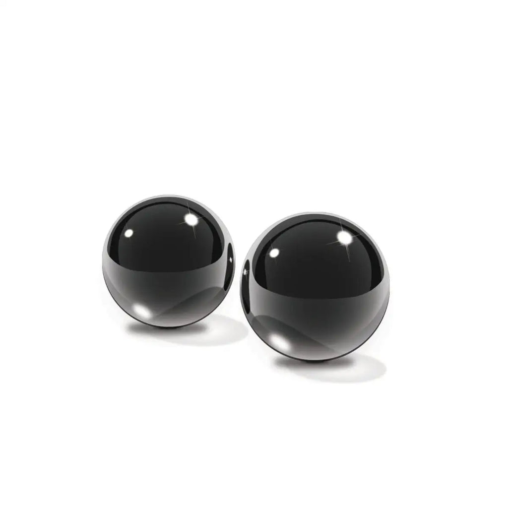 Pipedream® Fetish Fantasy Series® Black Glass Ben Wa Balls - Rolik®