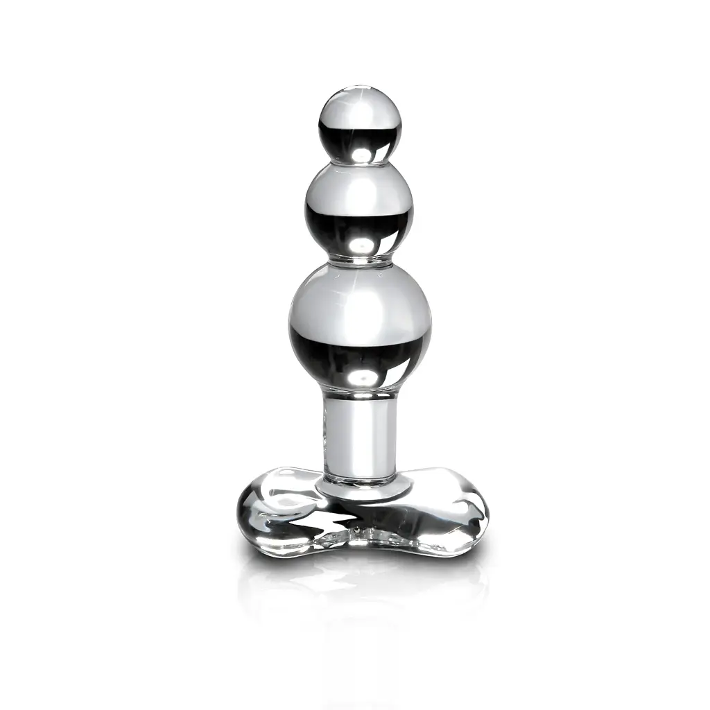 Pipedream® Icicles® No 47 Glass Butt Plug - Rolik®