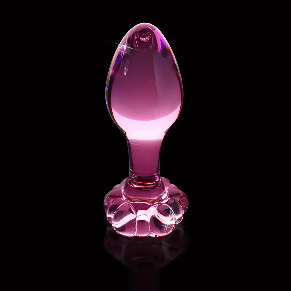Pipedream® Icicles® No 48 Glass Butt Plug - Rolik®