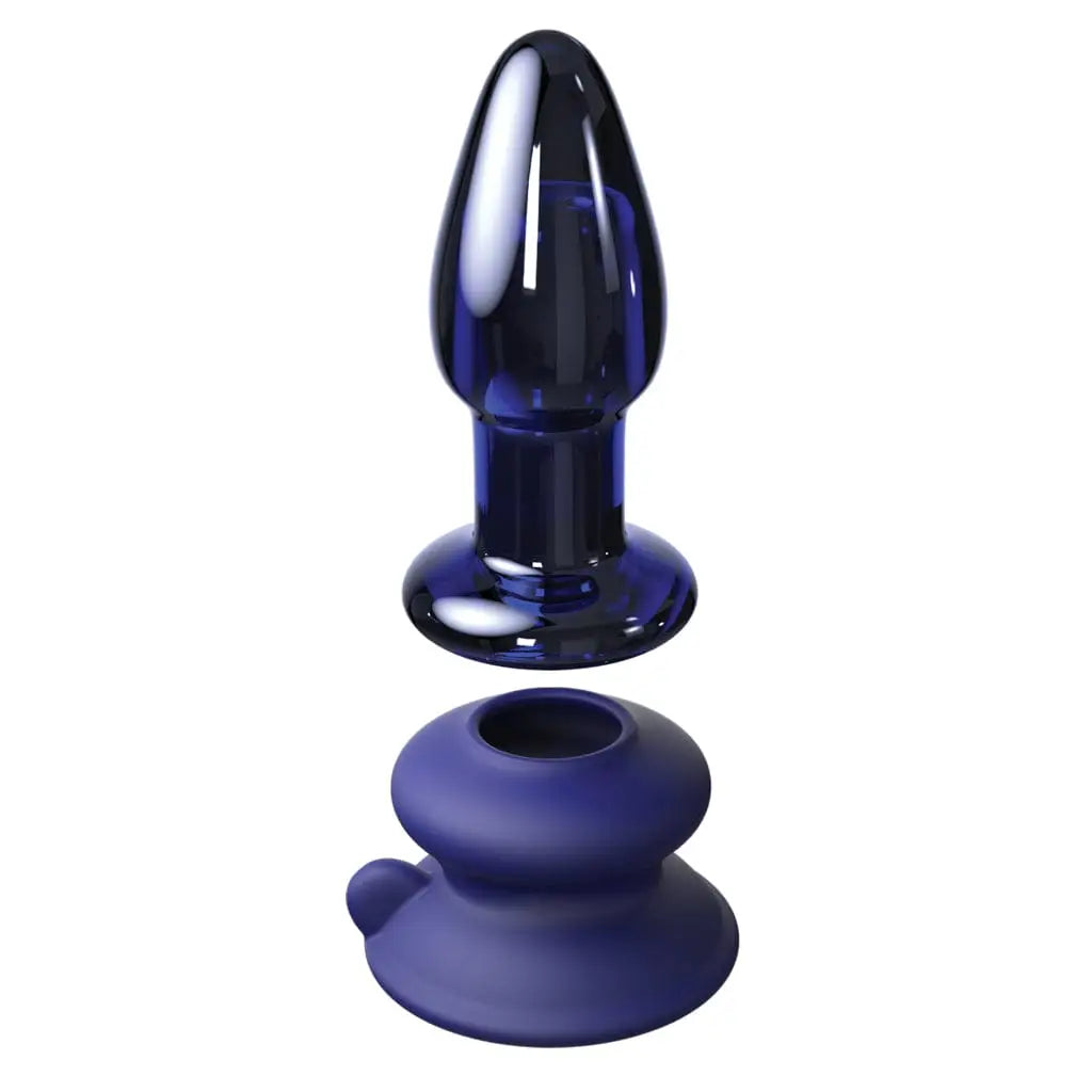 Pipedream® Icicles® No. 85 Vibrating Glass Plug with Remote - Rolik®