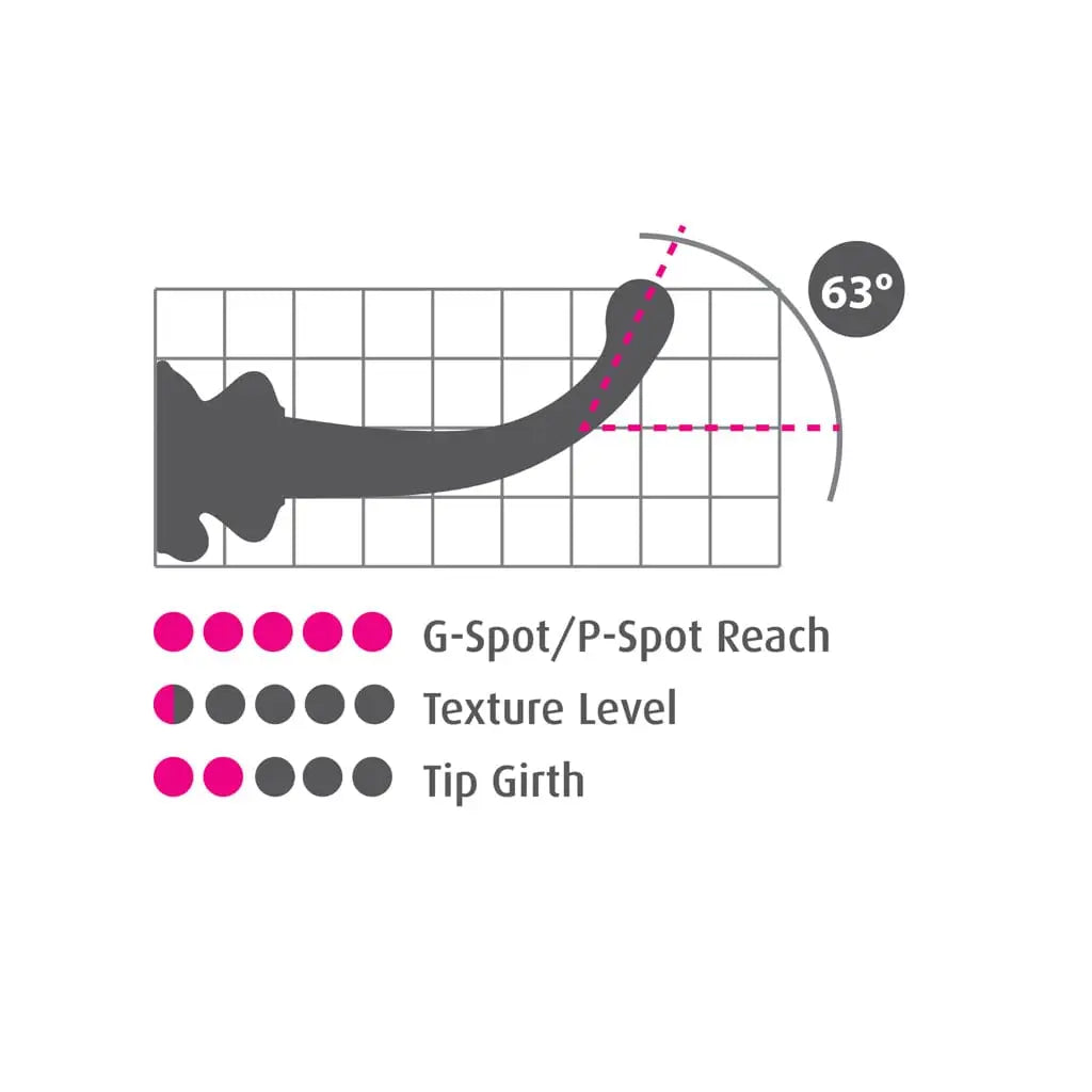 Pipedream® Icicles® No. 87 Glass Suction Cup G - Spot Wand - Rolik®