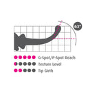 Pipedream® Icicles® No. 87 Glass Suction Cup G - Spot Wand - Rolik®