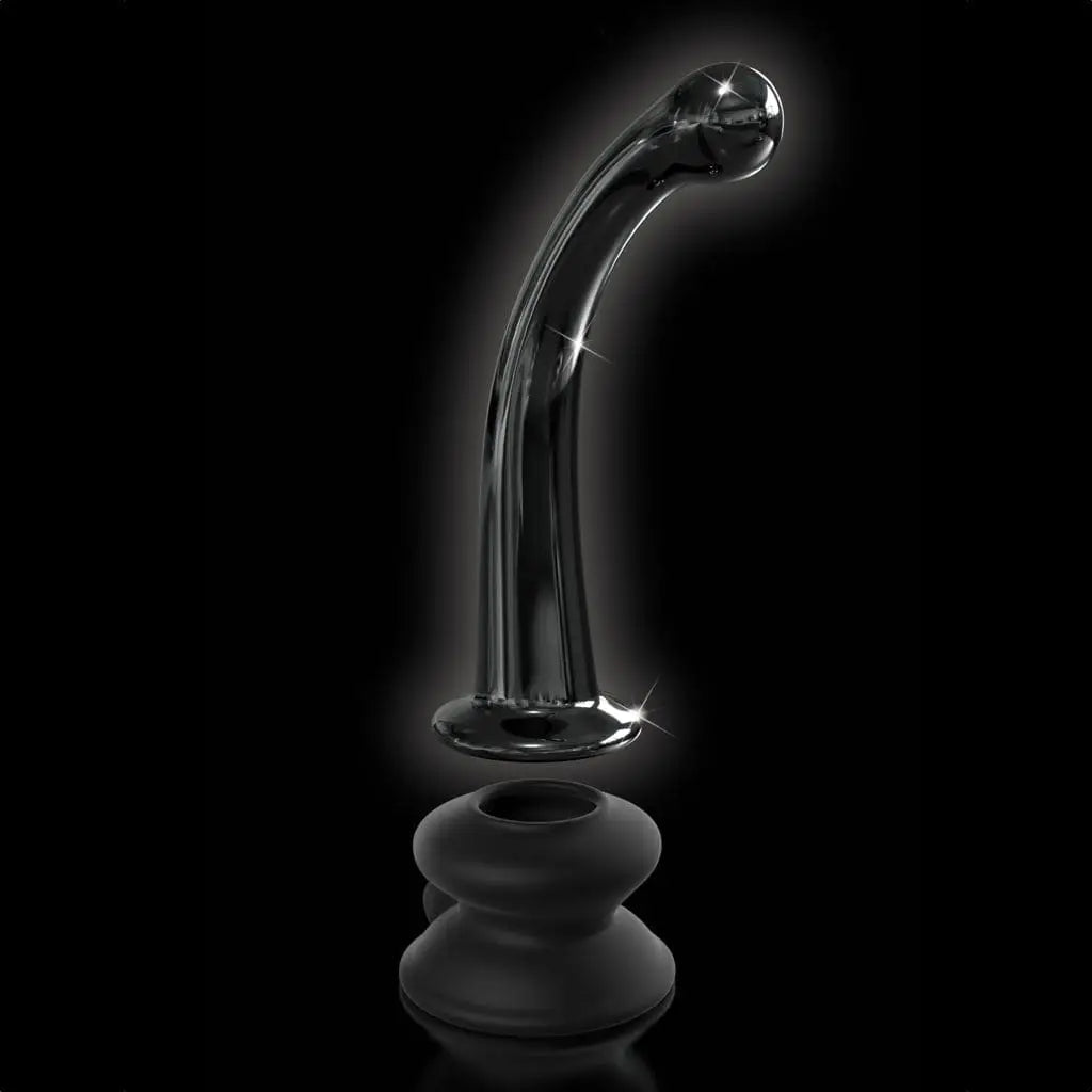 Pipedream® Icicles® No. 87 Glass Suction Cup G - Spot Wand - Rolik®