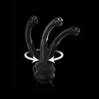 Pipedream® Icicles® No. 87 Glass Suction Cup G - Spot Wand - Rolik®