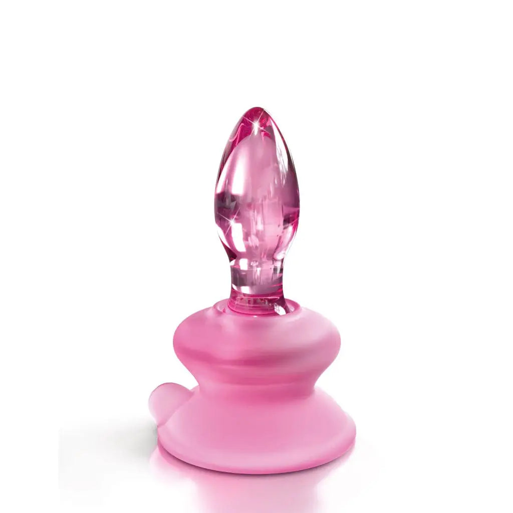 Pipedream® Icicles® No. 90 Glass Suction Cup Anal Plug - Rolik®